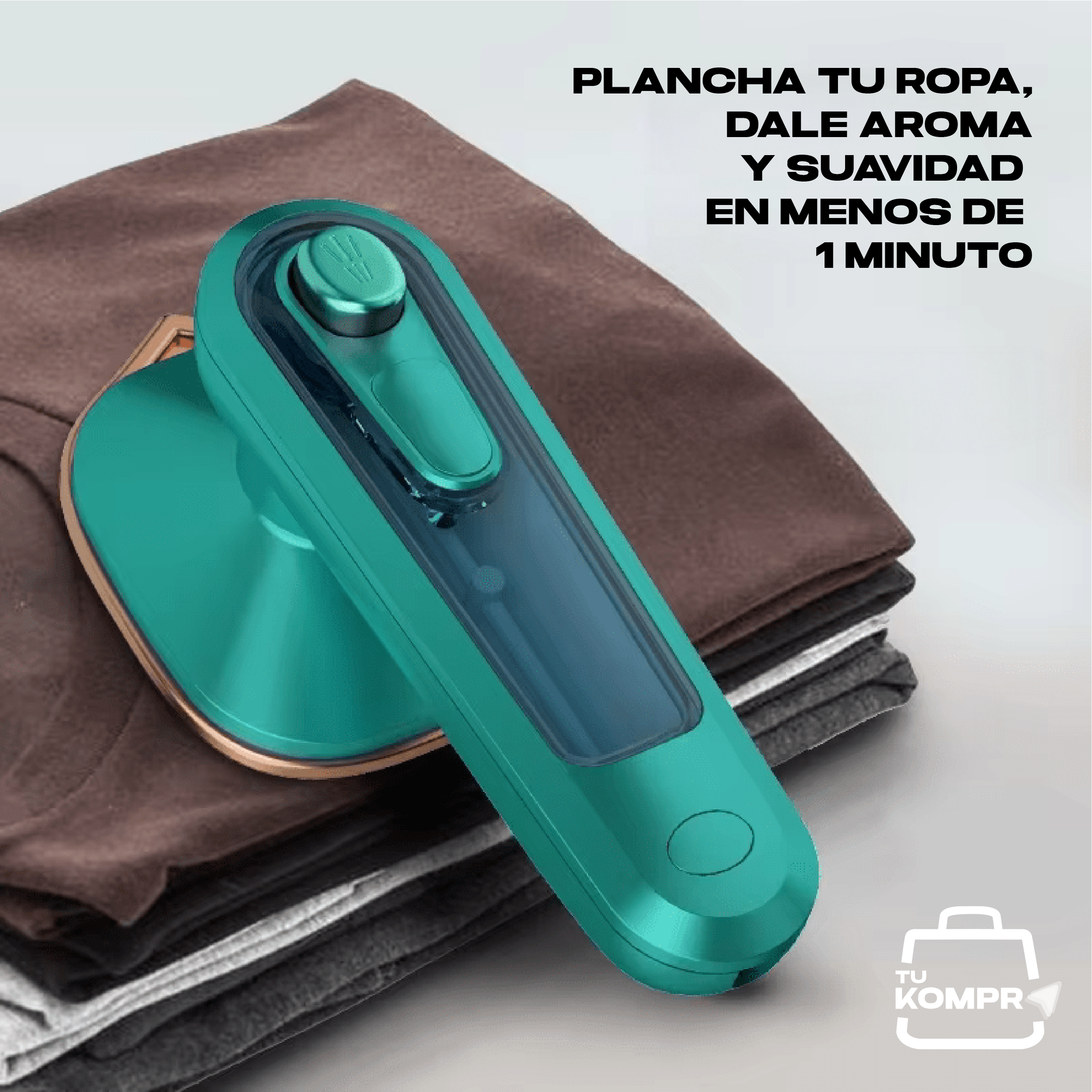 MINI PLANCHA PORTATIL A VAPOR