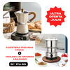 CAFETERA ITALIANA MOKA PREMIUM SEMI PROFESIONAL 9 TAZAS