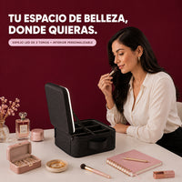Maletín de Maquillaje Premium con Espejo Led 3 Tonos — foto 6